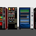 Commercial Vending Machines With Various Designs For Beverage And Snack Retail