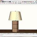 Table lamp 3d model