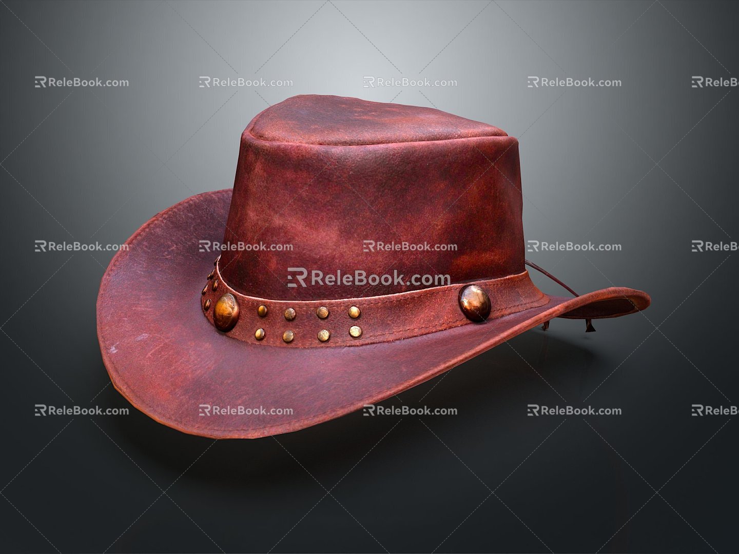 Cowboy Hat Fashion Cowboy Hat Western Cowboy Hat Men's Cowboy Hat Sun Hat American Cowboy Hat 3d model