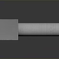Flexible Metal Corrugated Pipe With Square End And Curved Design