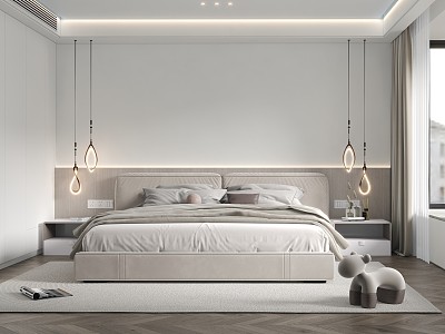 Modern Bedroom 3d model