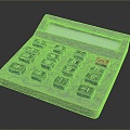 Calculator Electronic Calculator Casio Calculator Calculator Stationery Office Supplies Office Items 3d model