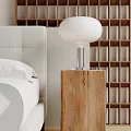 Table lamp table lamp side 3d model