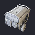 CAT Industrial Portable Generator RP3600 Model with Wheels for Industrial Use