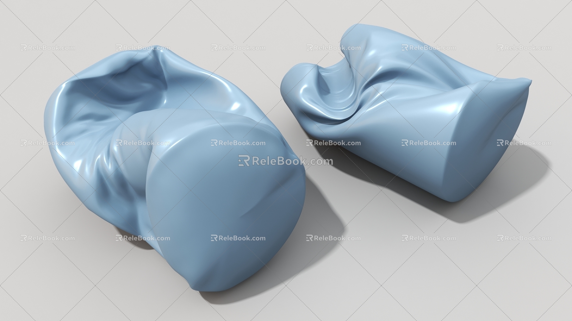 Falling Soft Object Sandbag Pillow 3d model