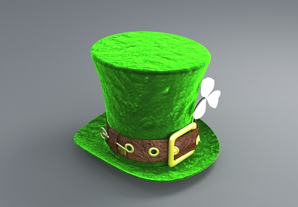 Modern hat 3d model