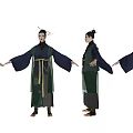 Modern Black Myth Wukong Four Sister Black Myth Four Sister Virtual Character Black Myth Wukong Character Animation Game Virtual Character Black Myth Four Sister Hand-made 3d model