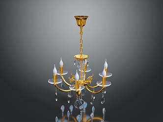 Chandelier Ceiling Lamp Living Room Chandelier Iron Chandelier Lighting Lamps Lighting Fixtures Furniture 3d model