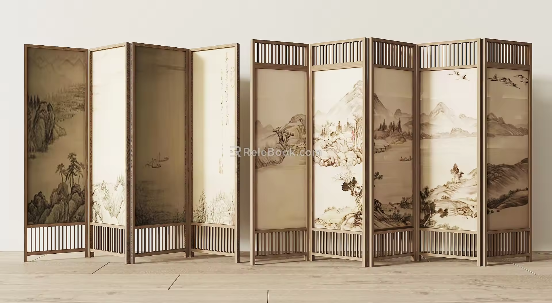Partition screen 3d model