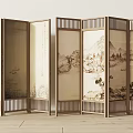 Partition screen 3d model