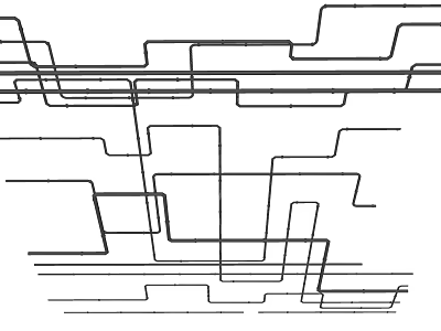 Modern Air Conditioner Vent Design With Linear Geometric Patterns And Sleek Structure 3d model