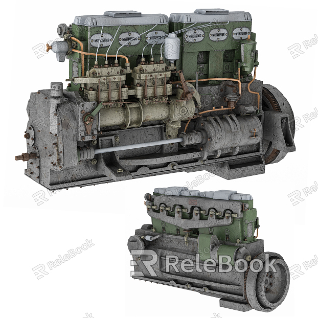 modern engine diesel engine model