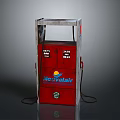 Red Novvair Industrial Lube Oil Storage Equipment With Metal Frame And Cabinets