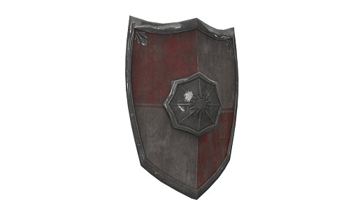 Modern Shield 3d model