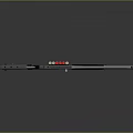 Tactical Shotgun With Stainless Steel Barrel Black Grip And Modern Design