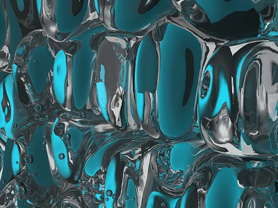 Bubble background 3d model