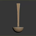 Elegant Dressing Table Featuring Copper Spoon On Dark Background With Reflection