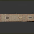 Industrial LOFT Bus Old Bus Abandoned Bus Large Bus 3d model