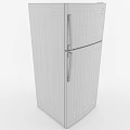 Modern Stainless Steel Refrigerator Freezer With Double Door Sleek Design