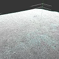 Microtopography Natural Ground Surface With Scattered Vegetation And Small Stones