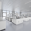 Modern Laboratory 3d model