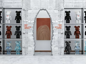 Industrial LOFT Door Head Door Head Landscape 3d model