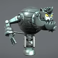 Robot cartoon robot hand-painted robot stylized robot 3d model