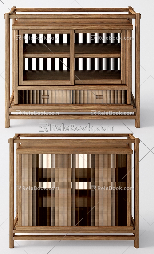 Mini-bar lockers 3d model