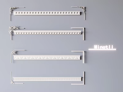 Various Decorative Gypsum Cornice Designs for Interior Wall and Ceiling Decoration 3d model