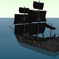 Modern Sailing 3d model