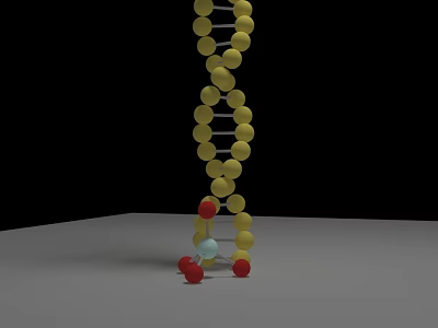 modern molecular structure molecular structure diagram 3d model