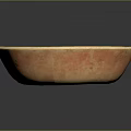 Durable Copper Frying Pan With Red Handle For Home Kitchen Cooking