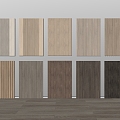 Modern wall panel wood veneer wall panel wall panel wall panel wall panel wood board 3d model