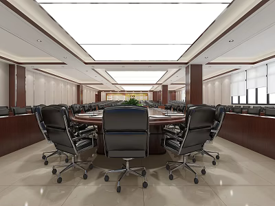 Modern Meeting Room Meeting Tables and Chairs 3d model Modern Meeting Room Meeting Tables and Chairs 3d model