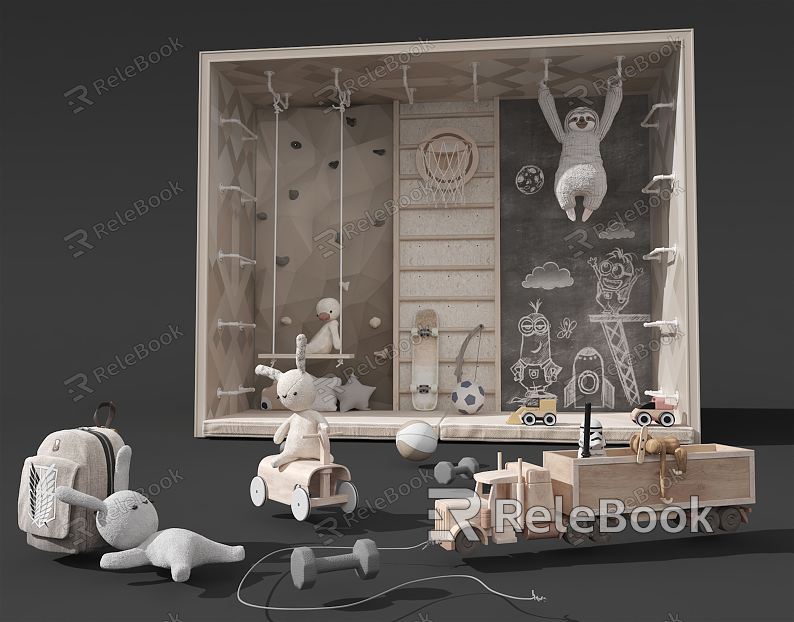 Modern Children's Room Furniture Children's Room model