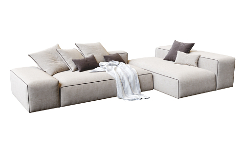 Modern Combination Sofa 3d model