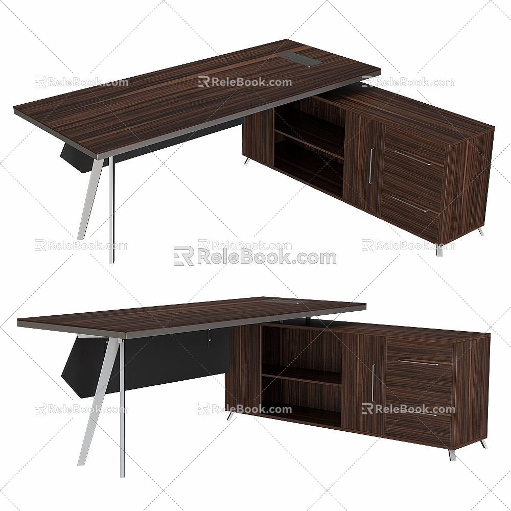 Vintage Table and Chair Combination Table and Chair Combination 3d model