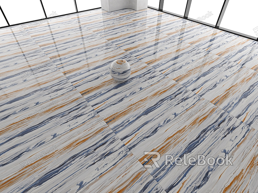 Landscape Marble Floor Tile Polished Tile Rock Plate Tile model