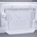 Modern Meichen Sci-fi Photo Point 3d model