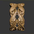 Ornate Gold Fashion Ring With Intricate Filigree And Hollow Design Details
