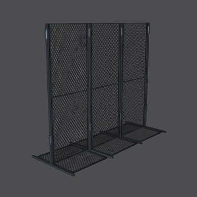 modern iron net 3d model