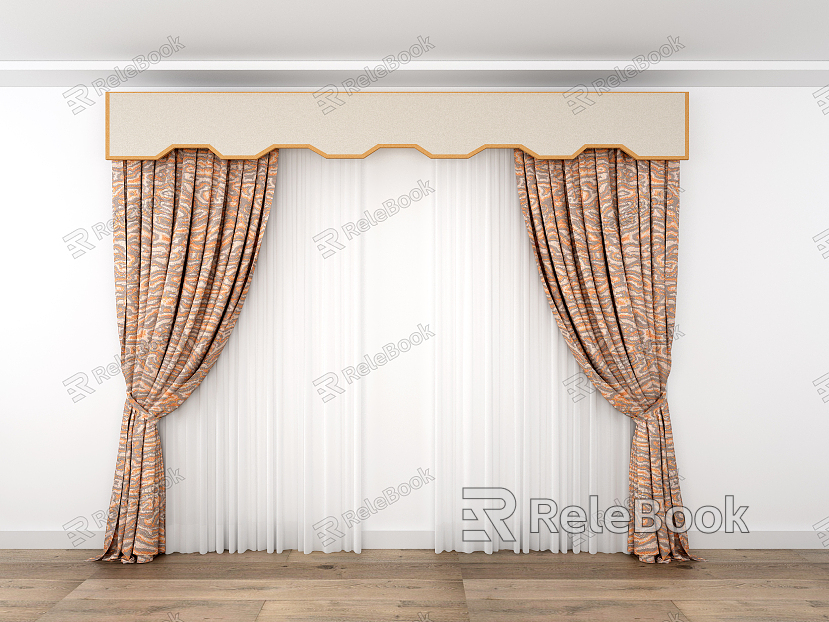 New Chinese Curtain model