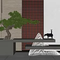 New Chinese Duan Jing Tai 3d model