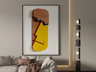 decorative painting 3d model