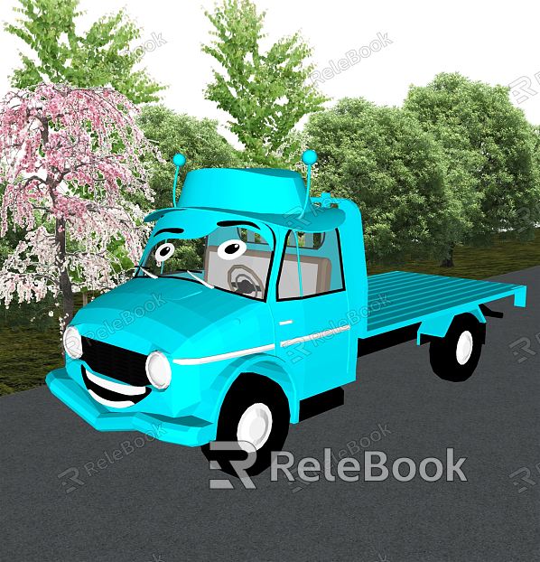 modern truck car model