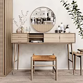 Quiet dressing table dressing table 3d model