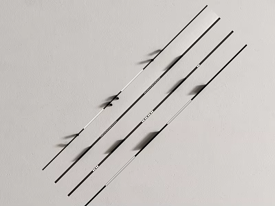 Modern Minimalist Downlights And Spotlights Black White Design For Contemporary Home Indoor Lighting 3d model