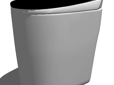 Modern Toilet Design Featuring Ceramic Construction Sleek Surface And Contemporary Style 3d model