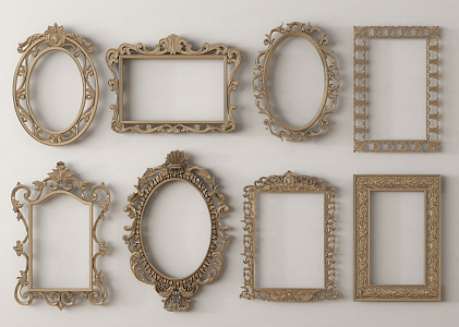 picture frame picture frame picture frame classical picture frame classical picture frame 3d model