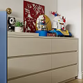 Minimalist Kids Bedroom With Bed Chair Rug And Blinds